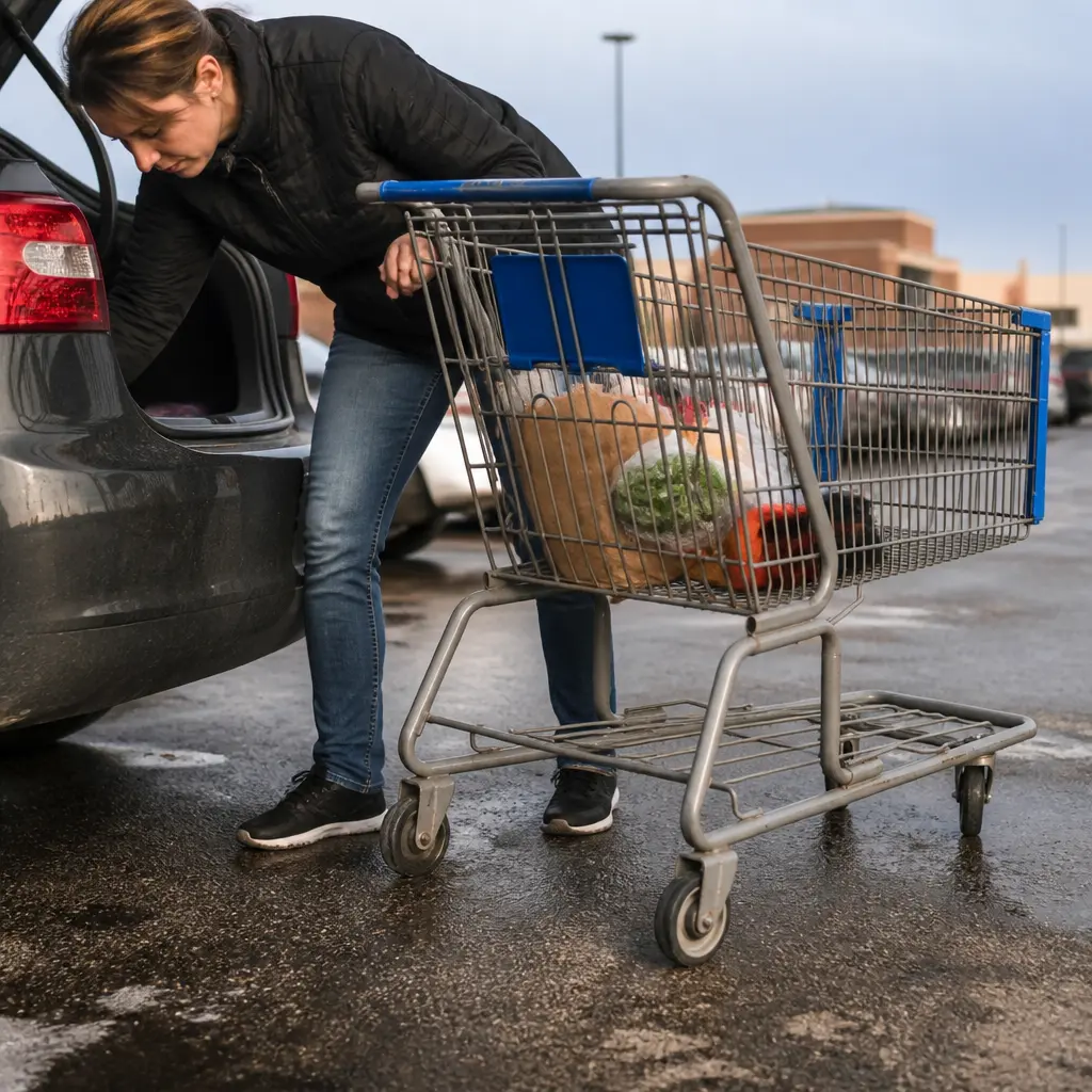 Flat Shopping Cart Wheel product catalog image