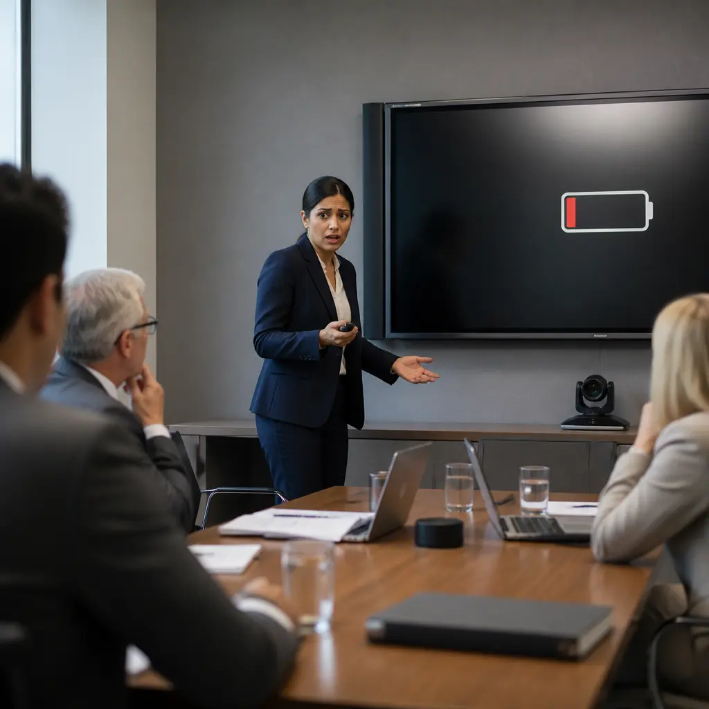 Low Battery Presentation Clicker product catalog image