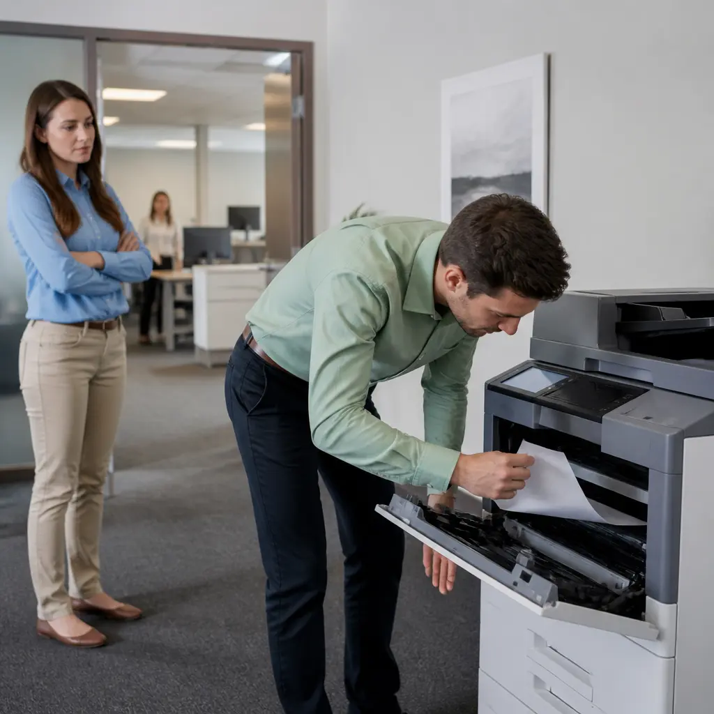 Printer Jam Manifestation product catalog image