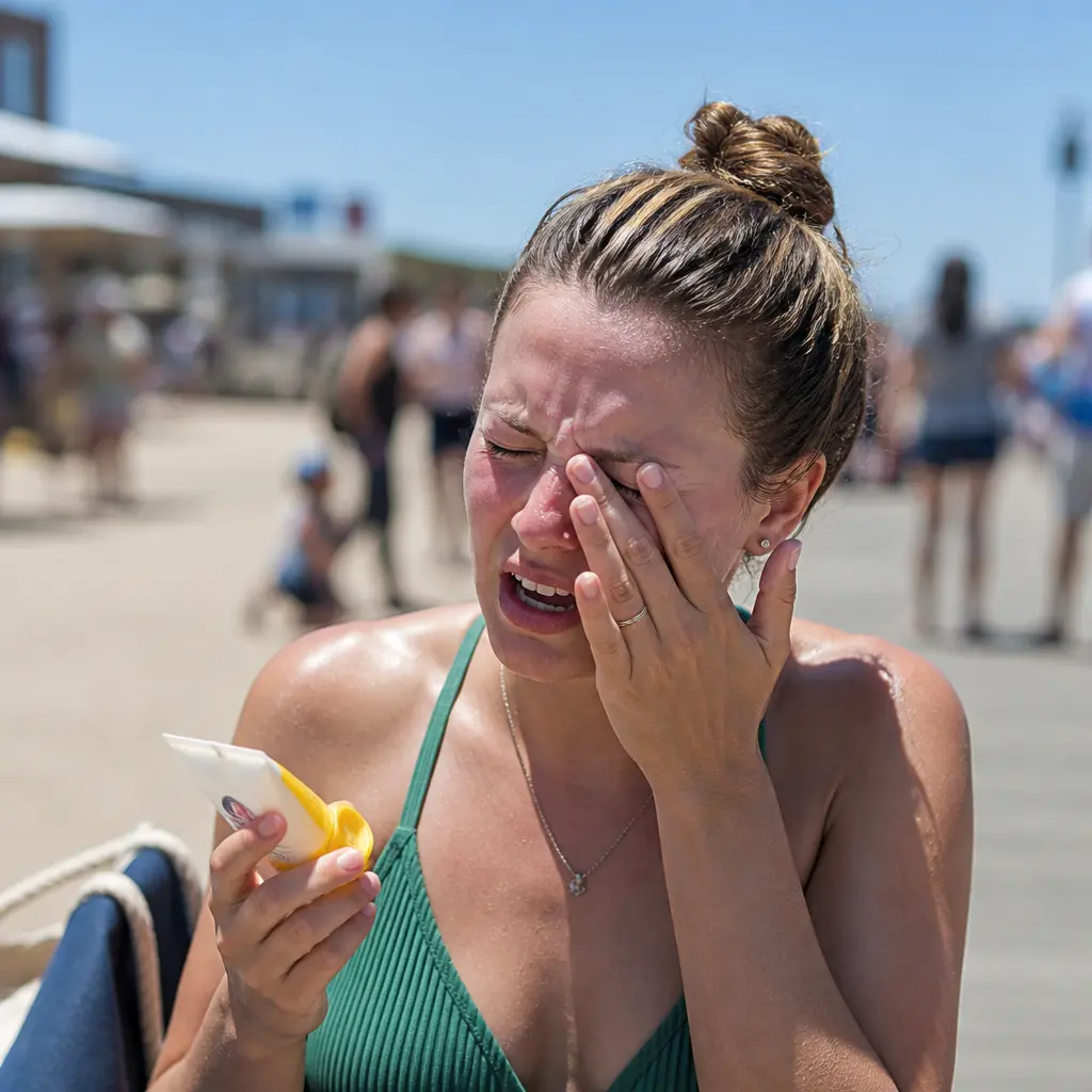 Sunscreen in Eyes product catalog image